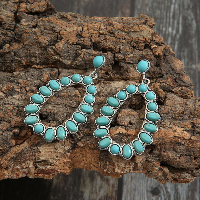 Women's Turquoise Drop Earring