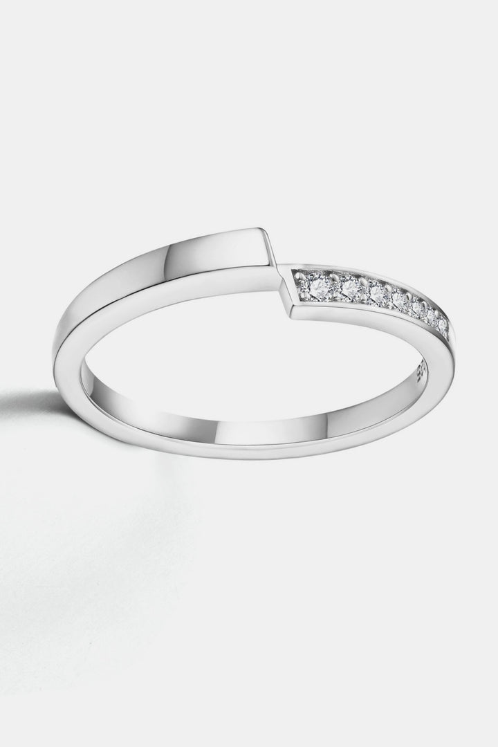 Women's Moissanite Sterling Silver Rings