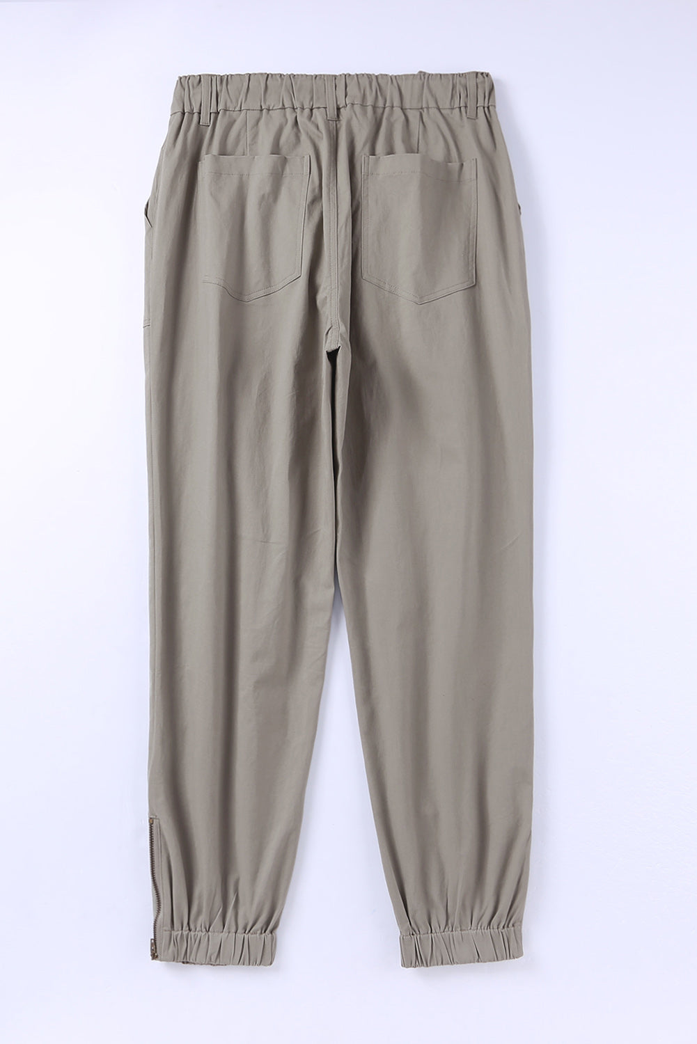 Women's Comfortable Drawstring Side Zip Pants