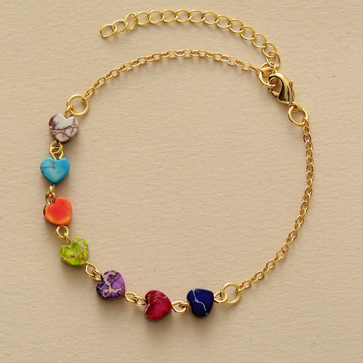 Women's Heartstone Bracelet