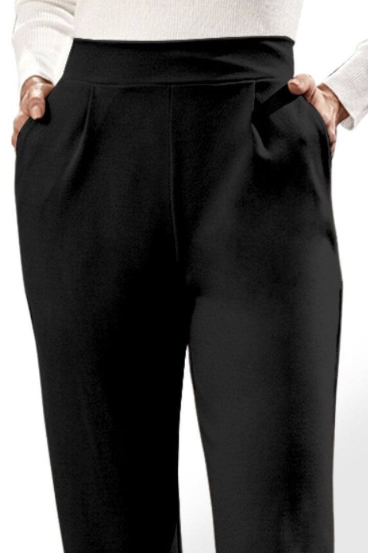 Women's Classic High-Rise Pocketed Pants