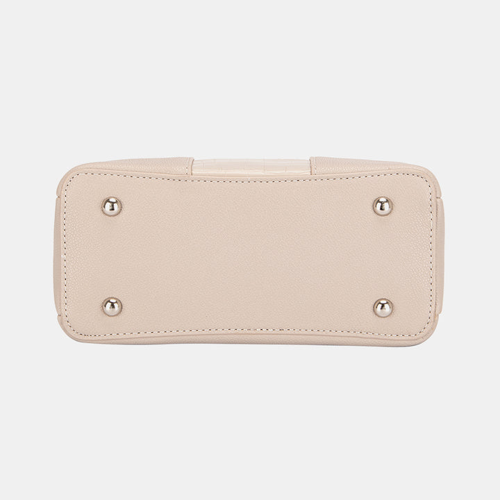 David Jones PU Leather Crossbody Bag