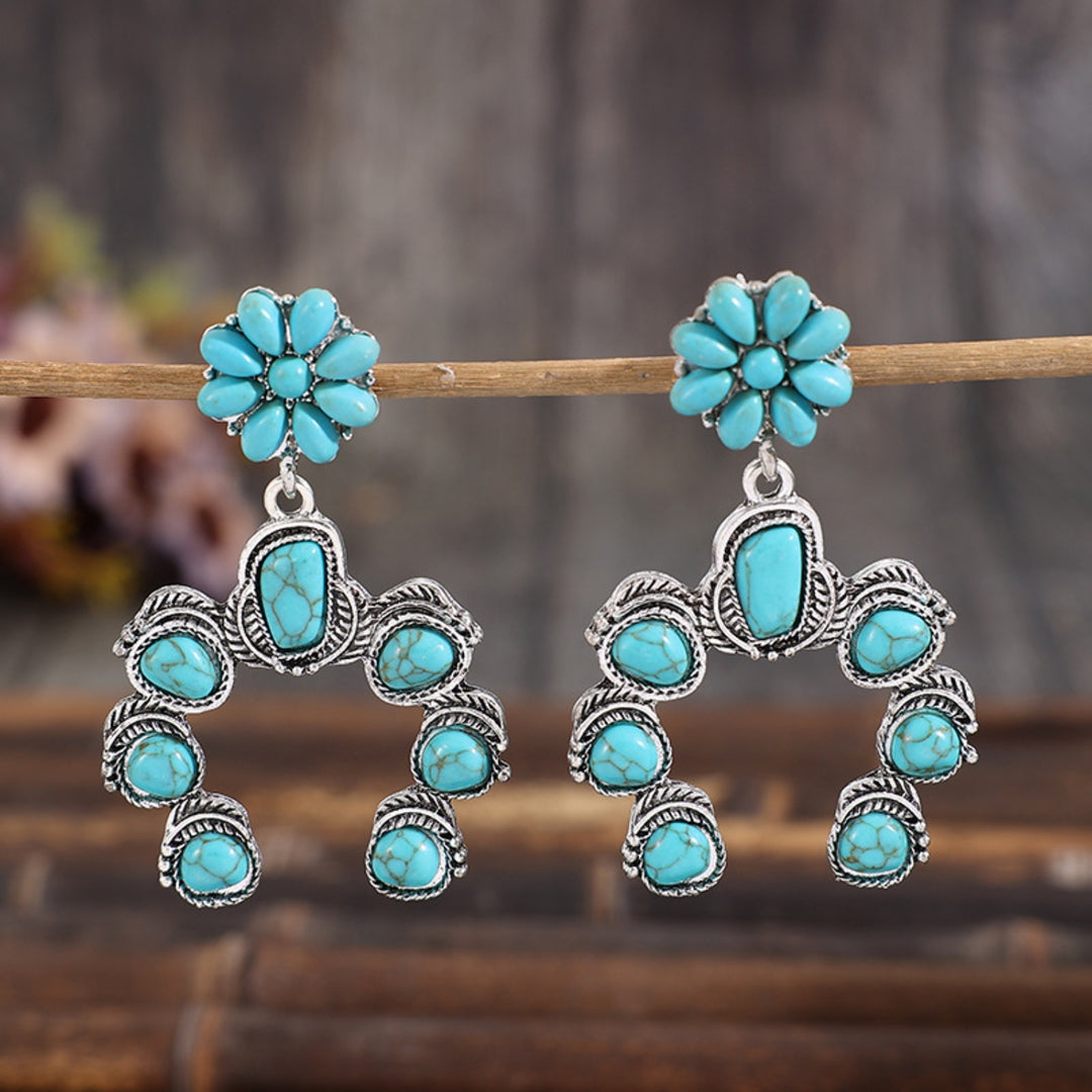 Women's Turquoise Drop Earrings