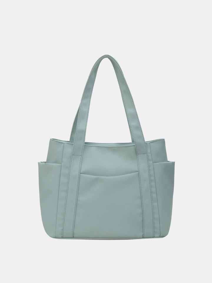 Oxford Cloth Tote Bag with Zipper