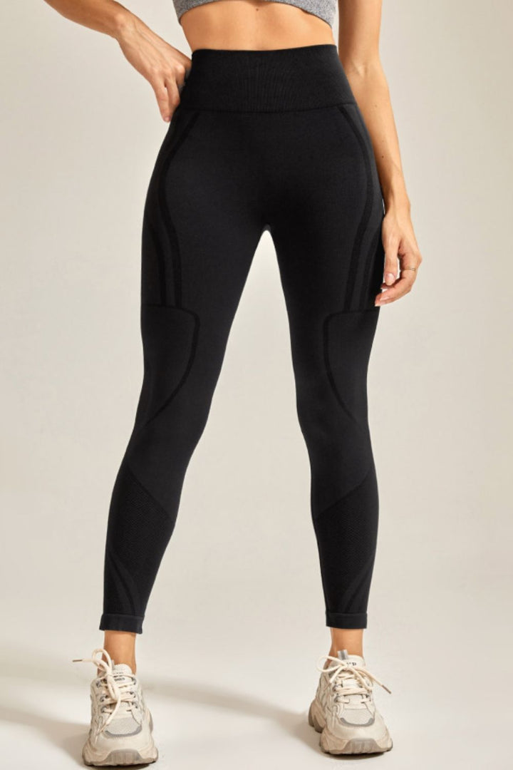 Women's Leggings with Wide Waistband for Long Active Days