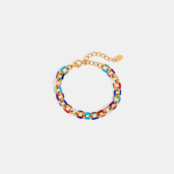 Women's Oil Drip Chain Bracelet