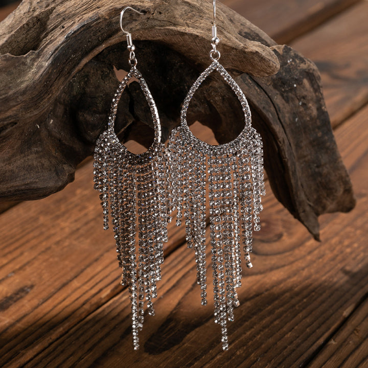 Women's Elegant Alloy Dangle Earrings