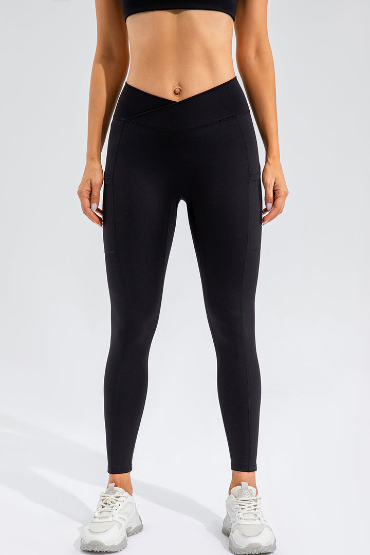 Women's High Waist Pocketed Active Leggings