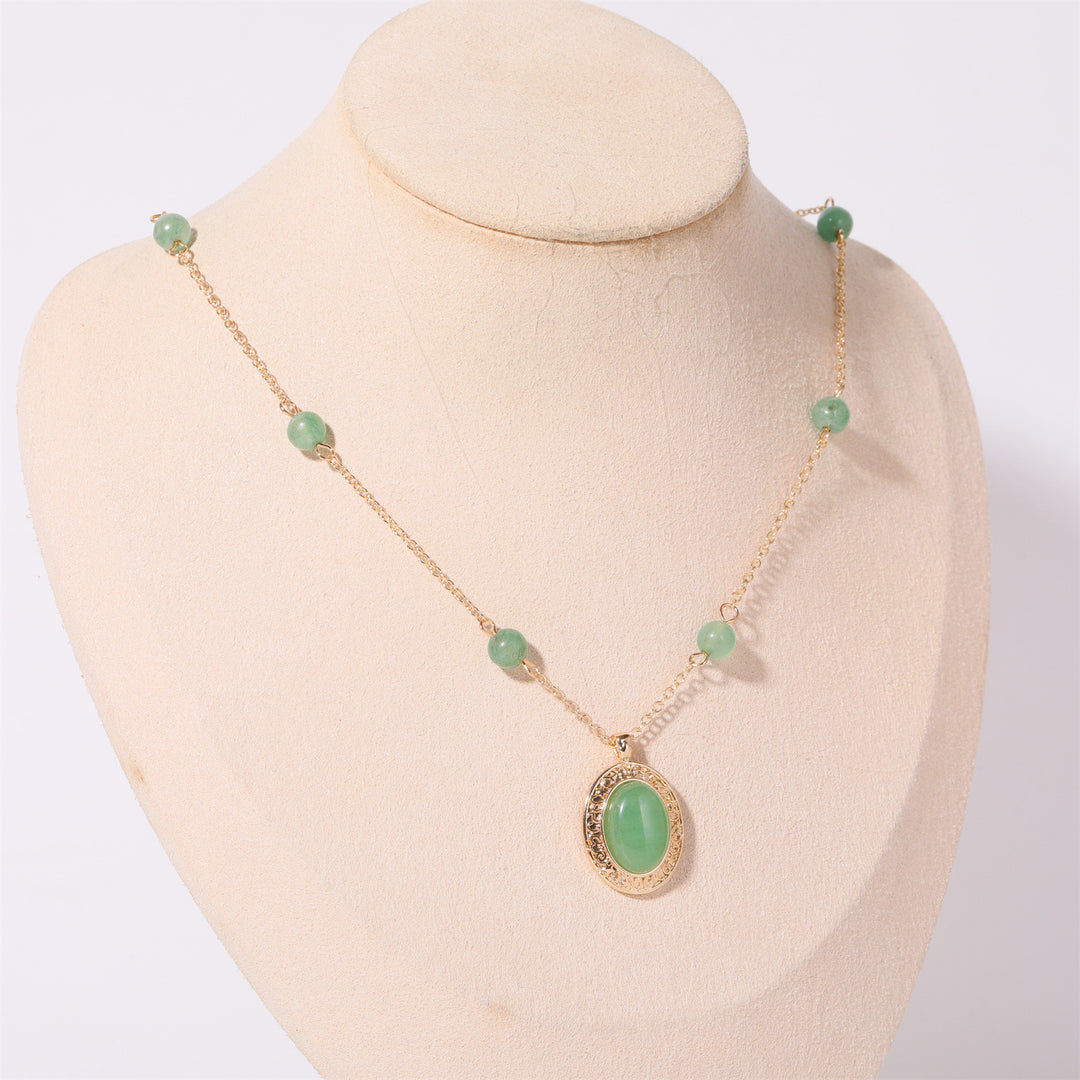 Women's Crystal Pendant Necklace