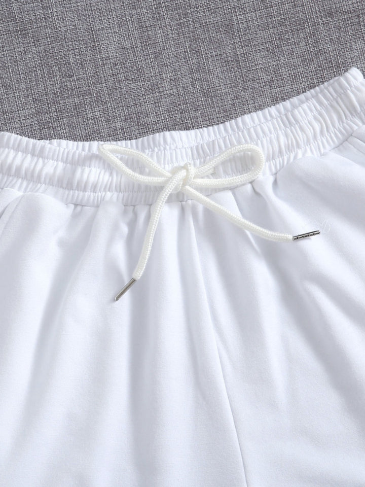 Women's Comfort Stretch Drawstring Shorts with Pockets