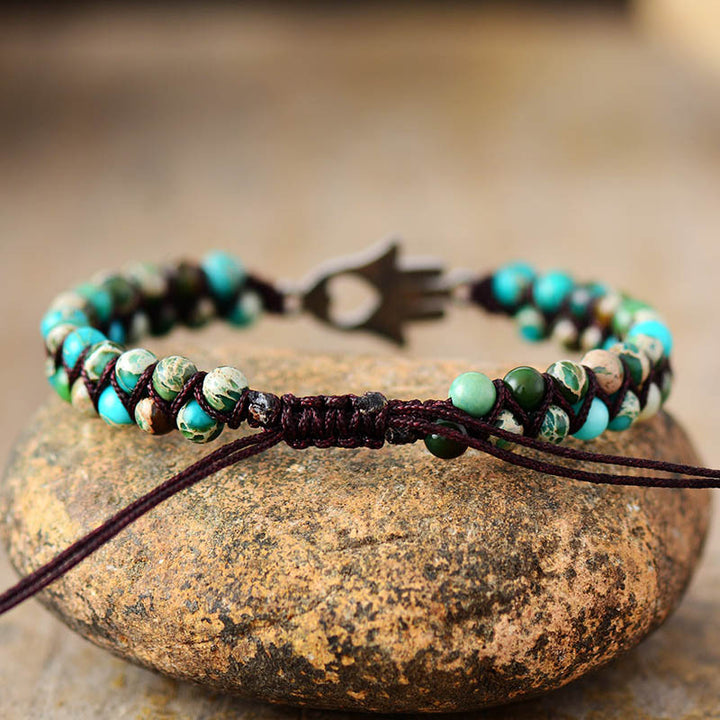 Women's Turquoise Beaded Bracelet