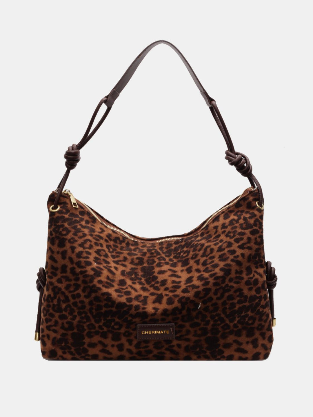 Suede Large Shoulder Bag