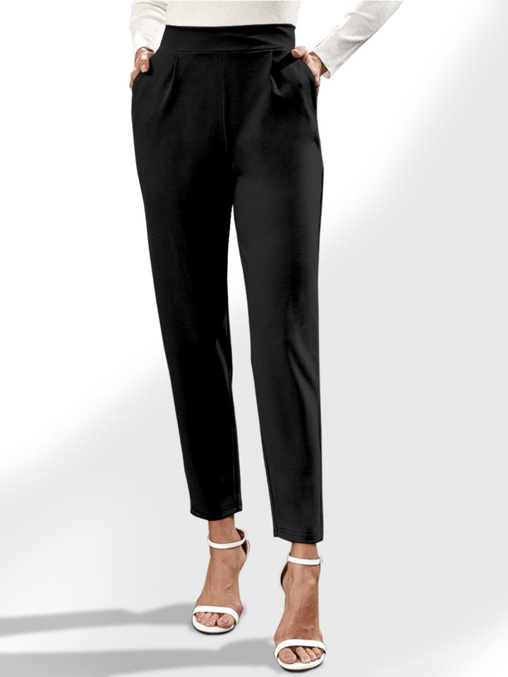 Women's Classic High-Rise Pocketed Pants