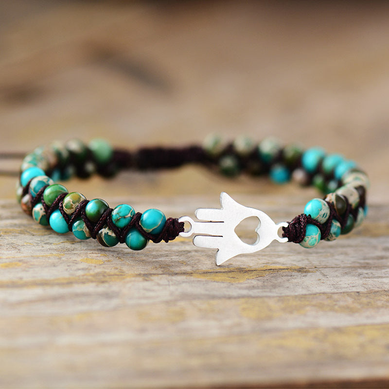 Women's Turquoise Beaded Bracelet