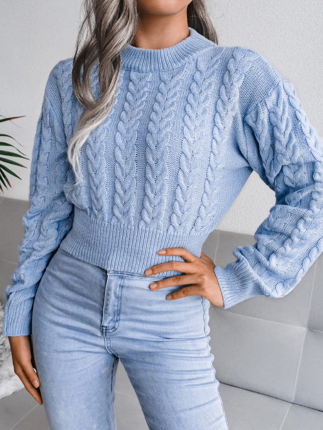 Women's Cozy Cable-Knit Sweater