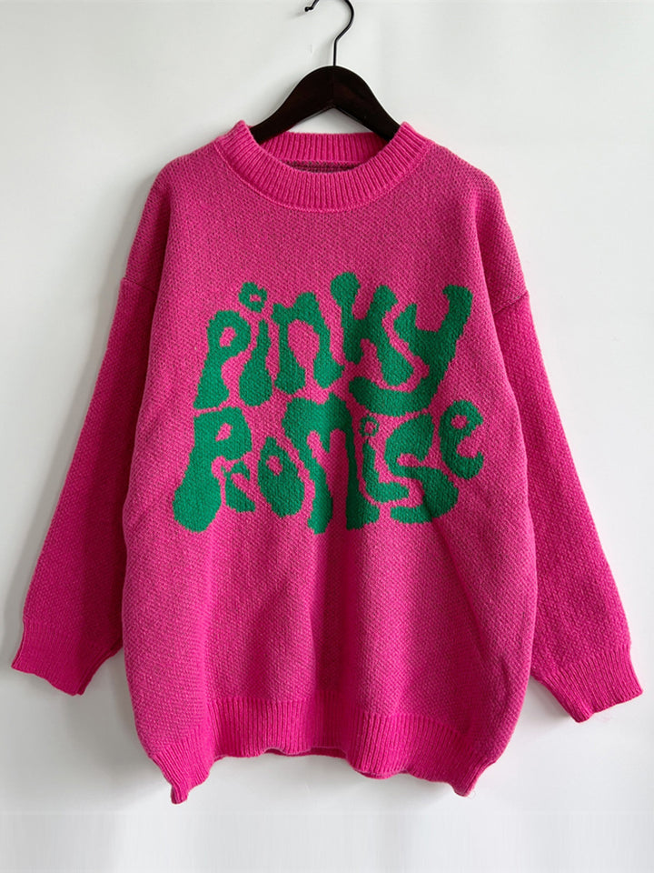 Women's Cozy Pinky Promise Sweater