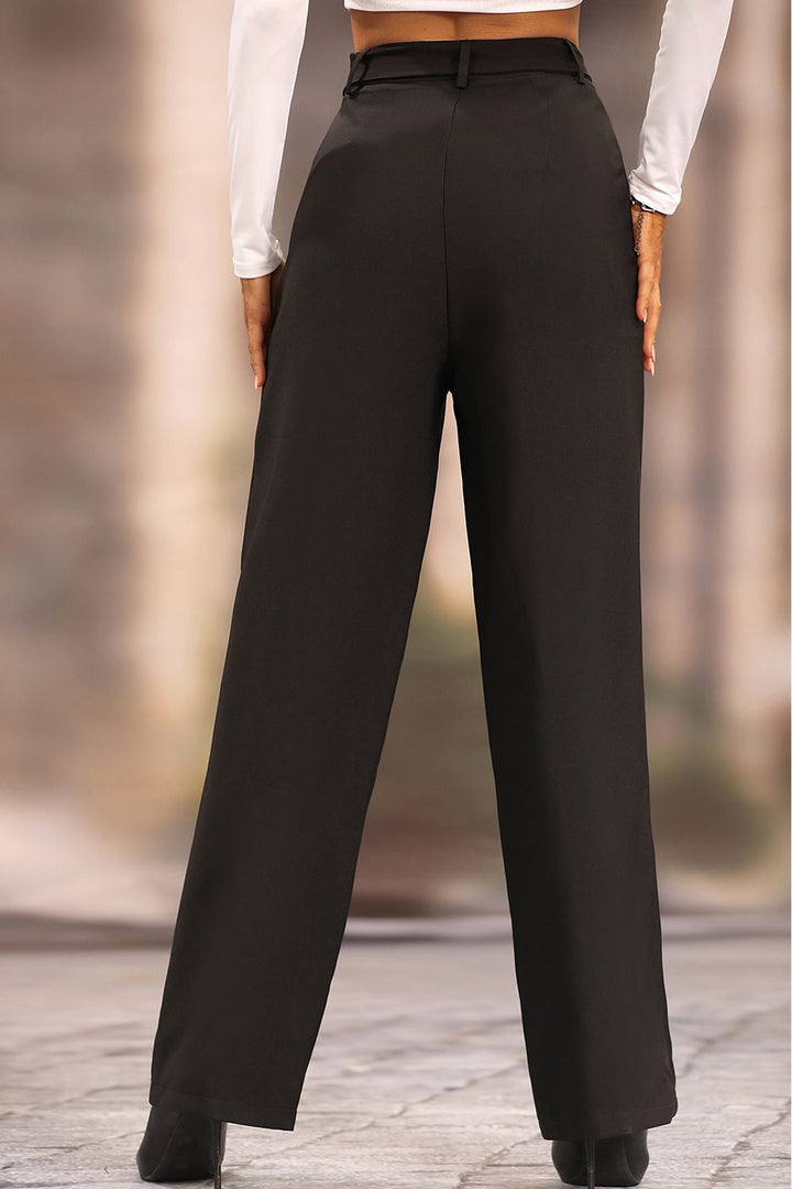 Women's Relaxed Silhouette Straight Leg Pants