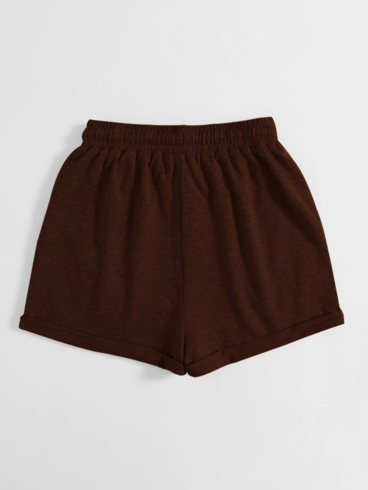 Women's Comfort Stretch Drawstring Shorts with Pockets