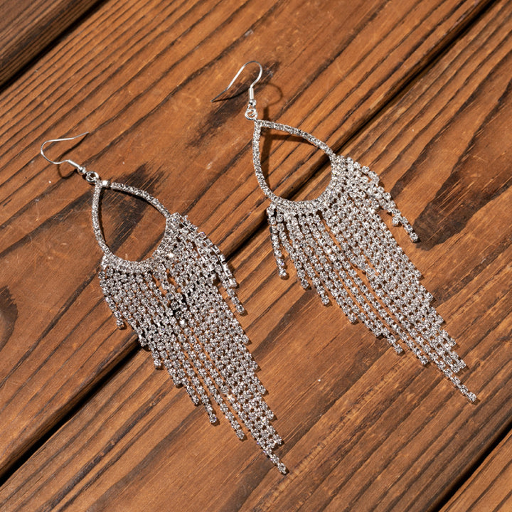 Women's Elegant Alloy Dangle Earrings