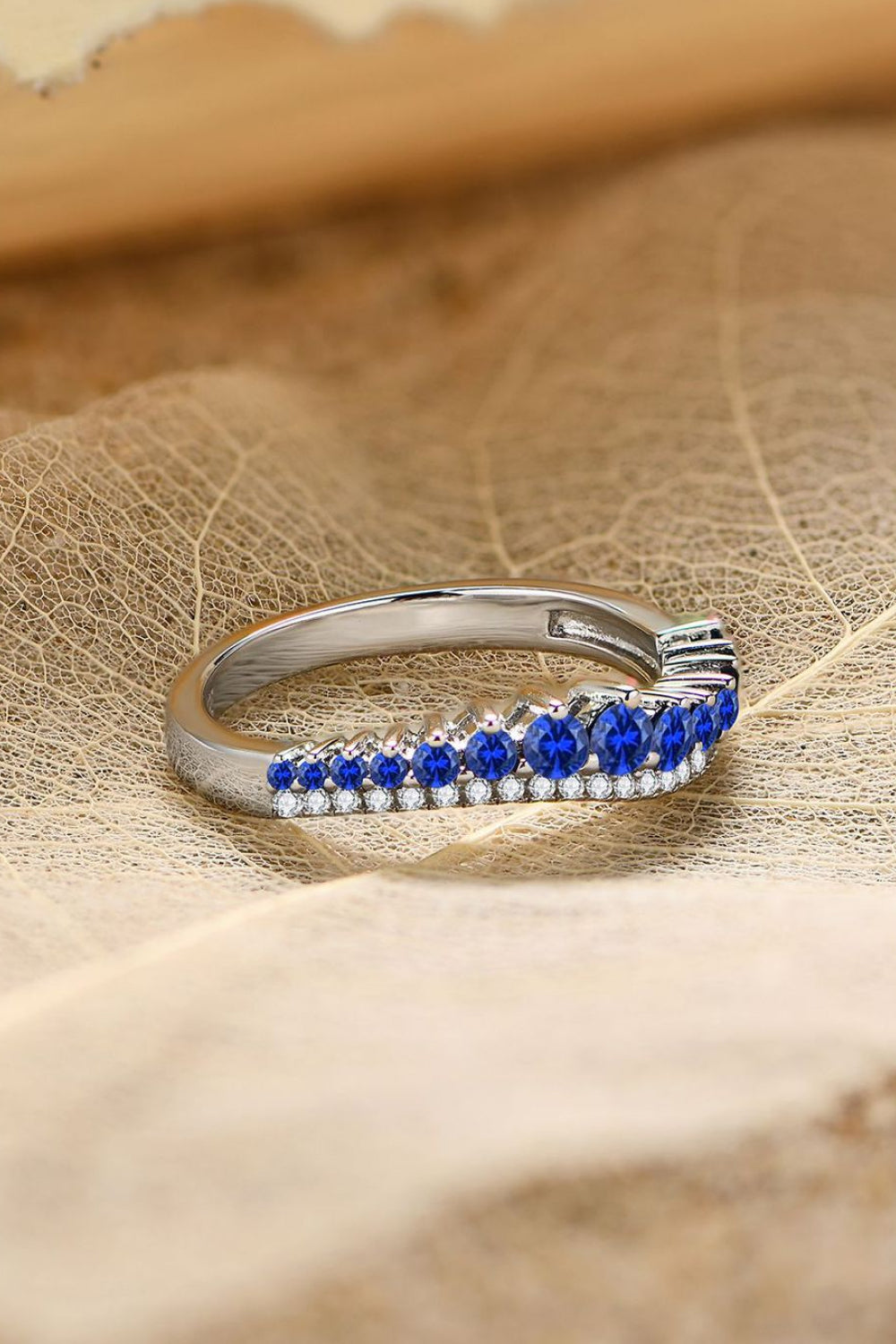 Women's Sapphire Rings crafted from 925 Sterling Silver