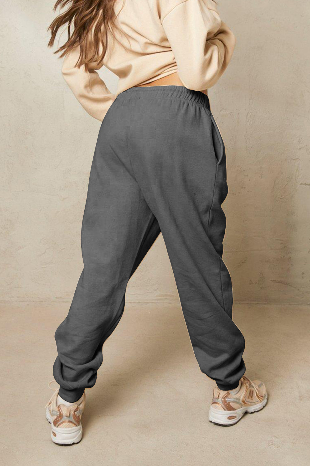 Women's Heart Graphic Drawstring Sweatpants