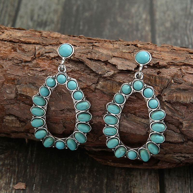 Women's Turquoise Drop Earring