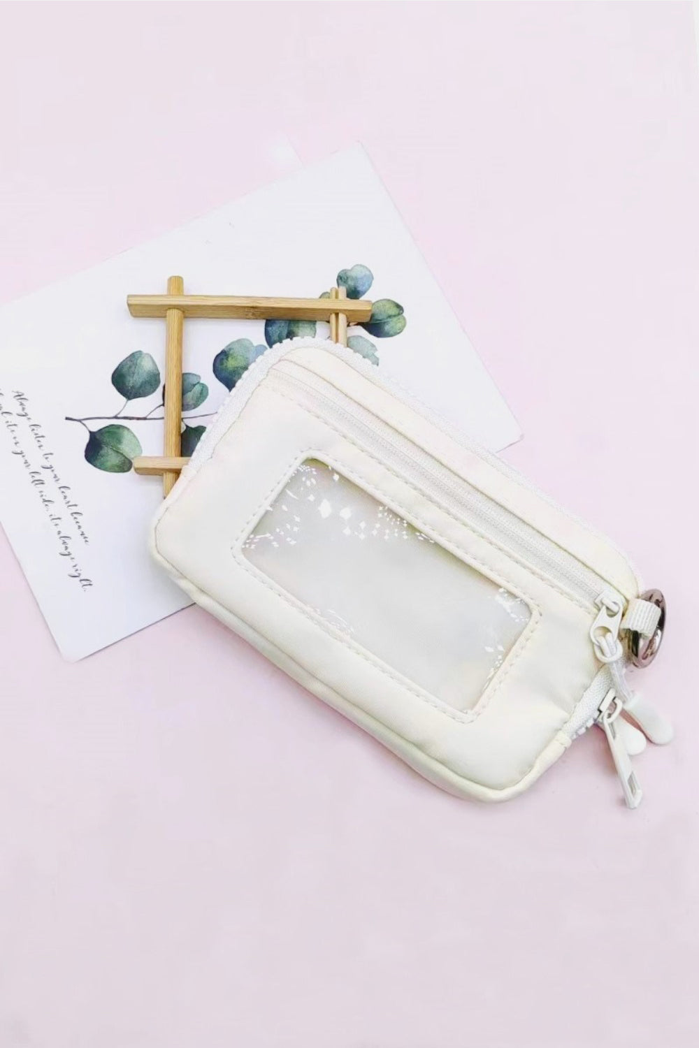 Zenana Keychain Pouch ID Card Wallet