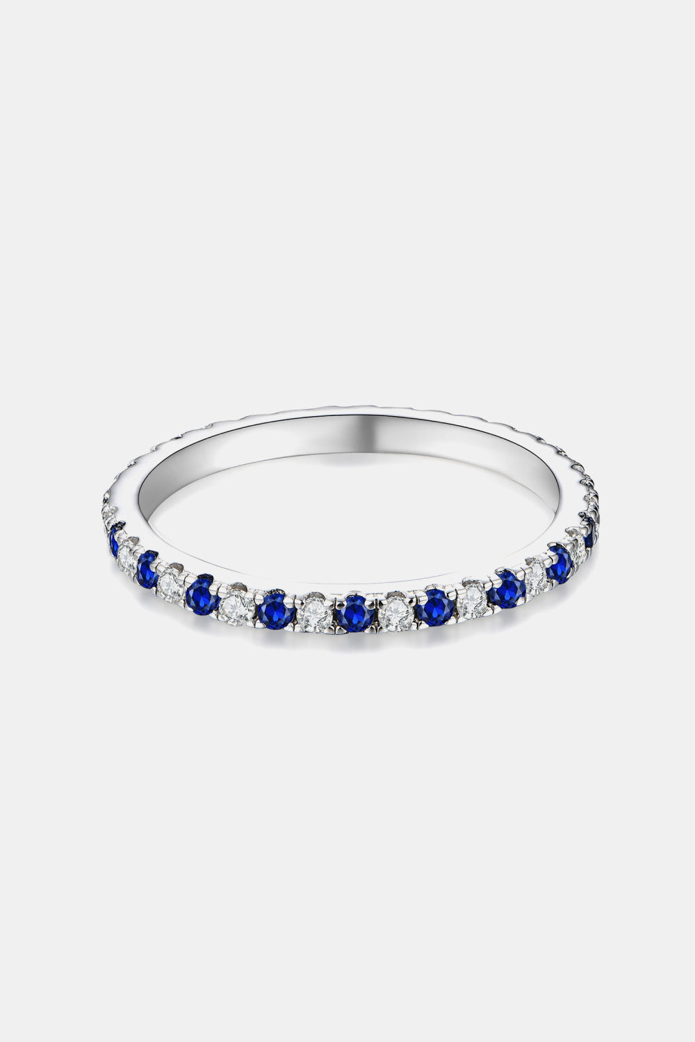 Women's Sapphire Moissanite Rings