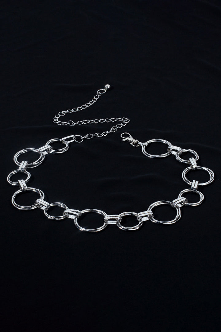 Alloy Chain Circle Shape Belt