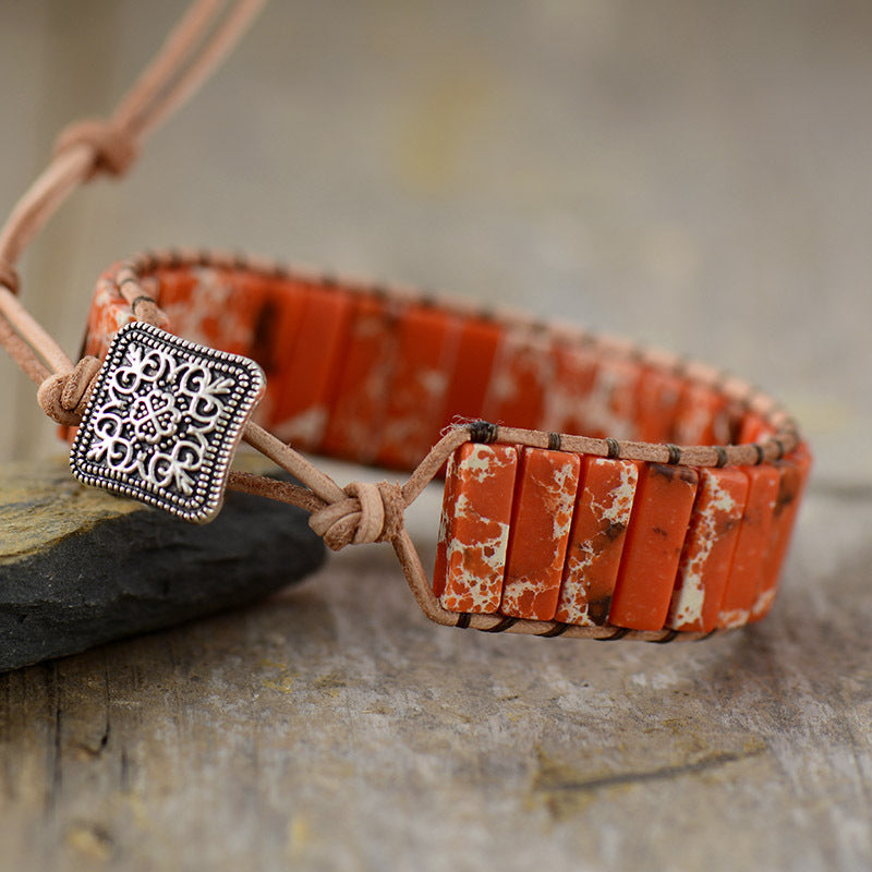 Women's Bracelet with Natural Stones