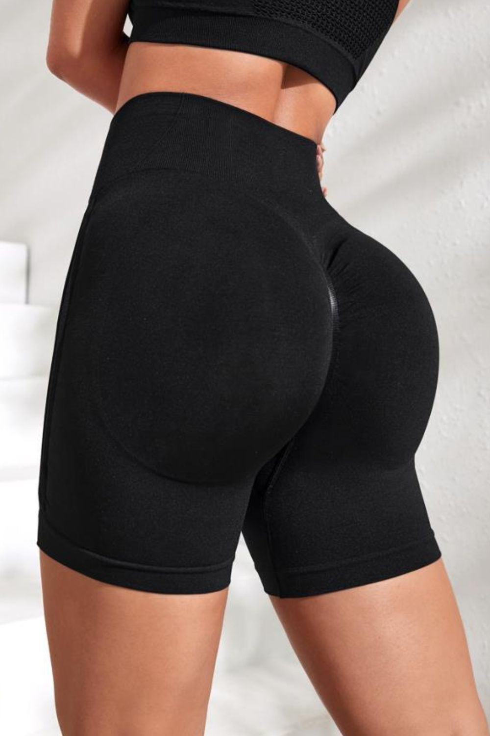 Women's Active High-Waist Slim Fit Shorts