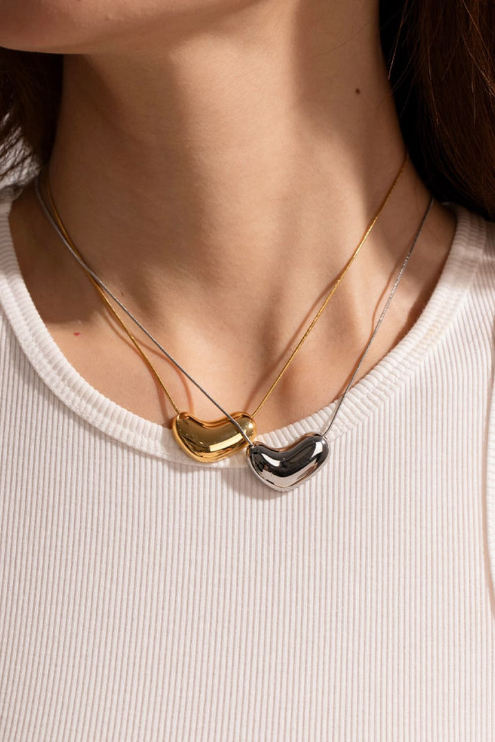 Women's Heart-Shaped Necklace