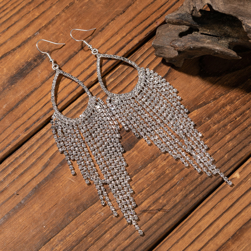 Women's Elegant Alloy Dangle Earrings