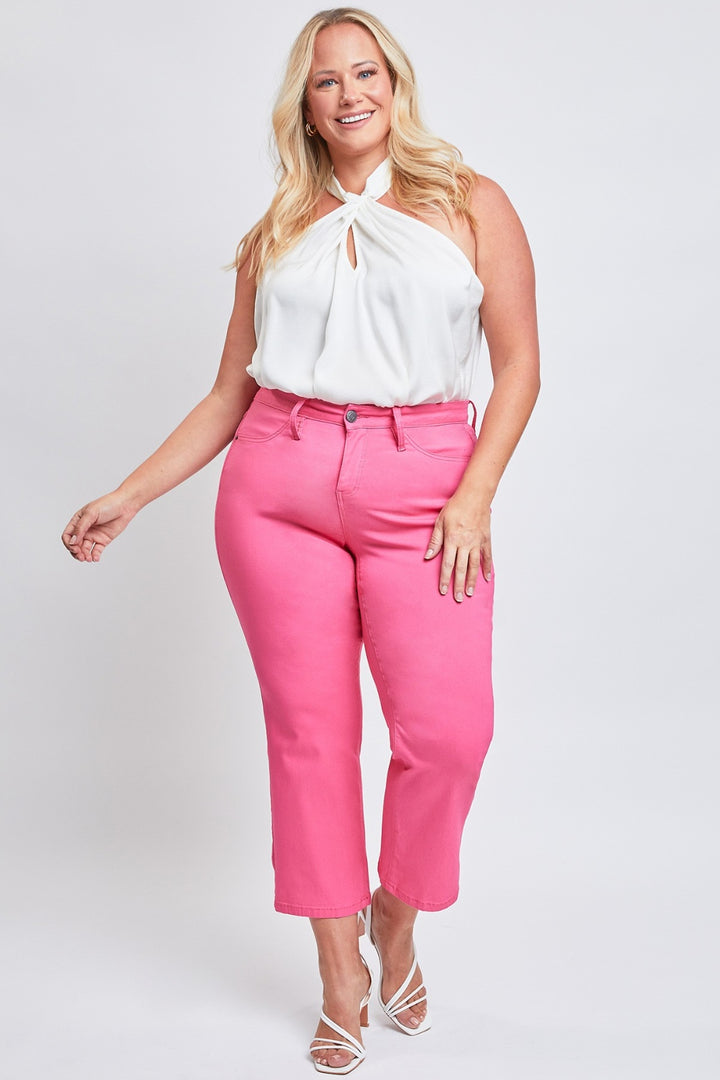 Women's Hyperstretch Cropped Straight Pants