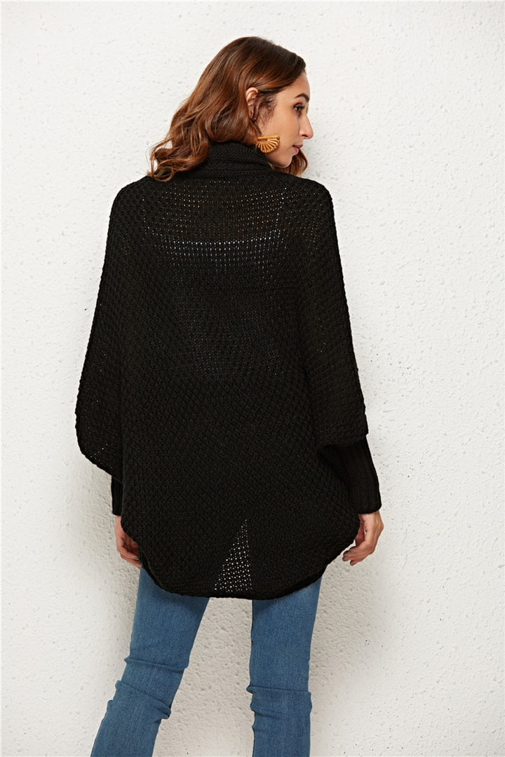 Women's Cozy Knit Batwing Sleeve Sweater