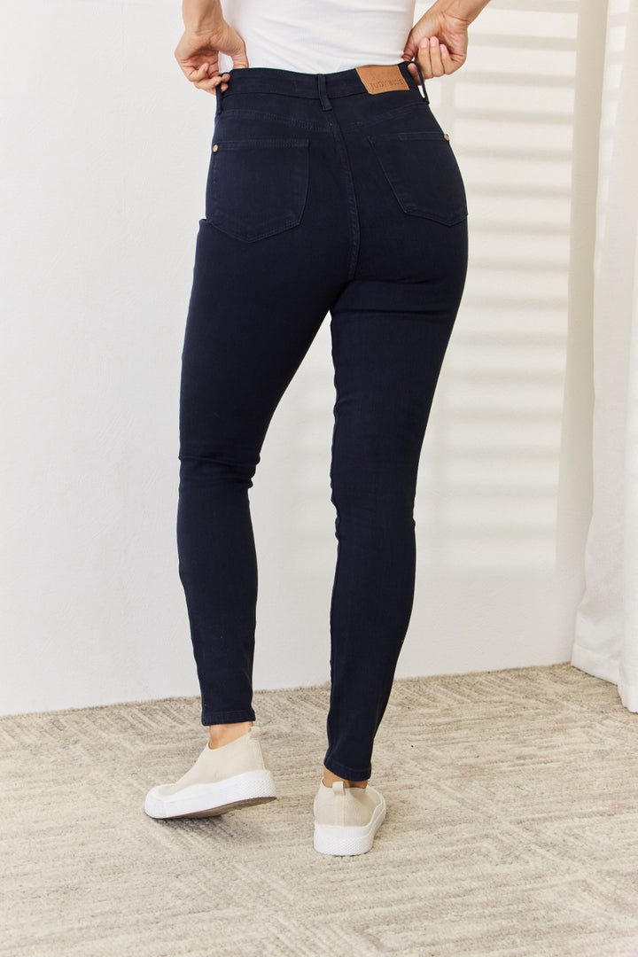 Women's Tummy Control Skinny Jeans (Garment Dyed)