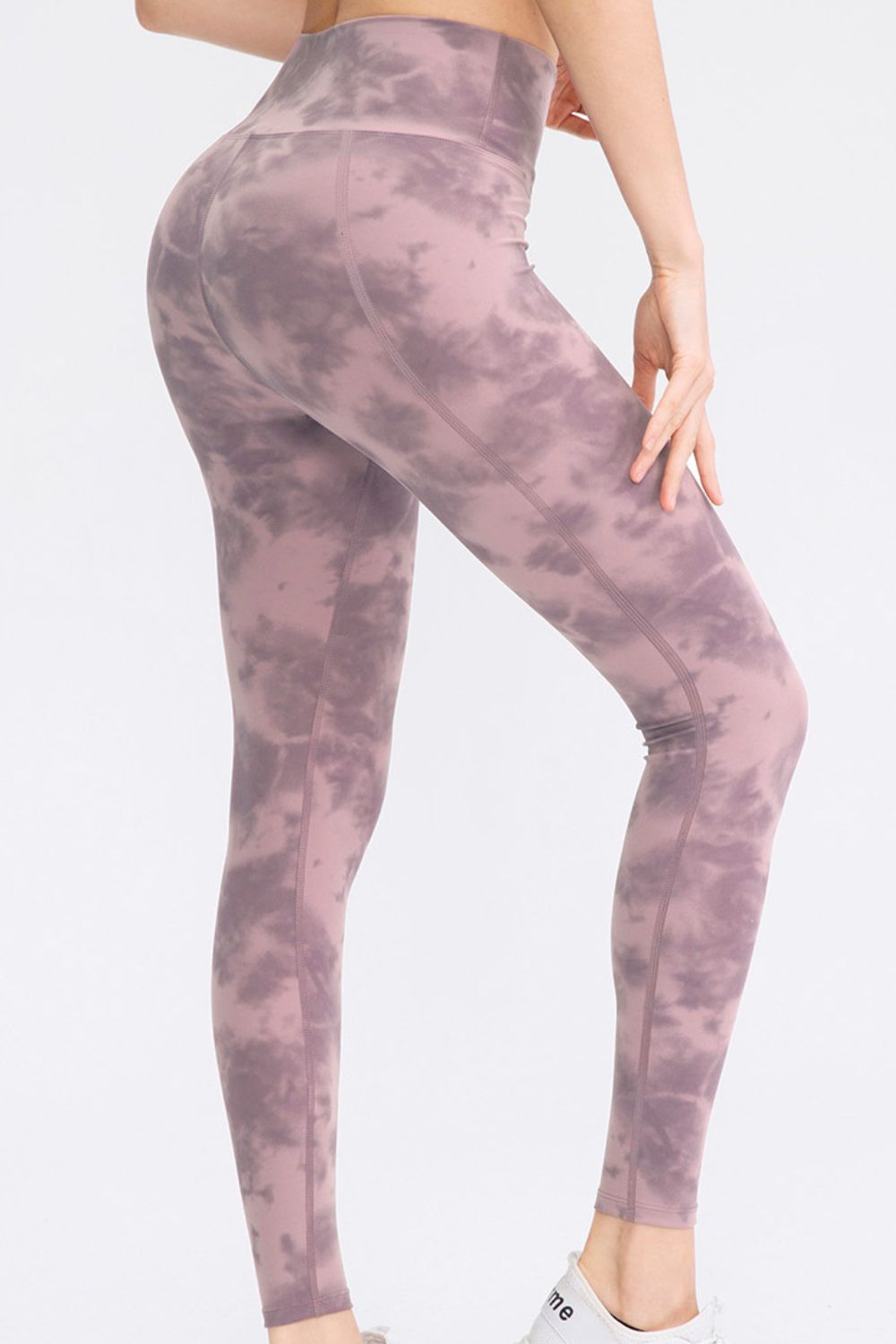 "Women's Leggings with Wide Waistband for Slim Fit and Long-Length Sports Wear"