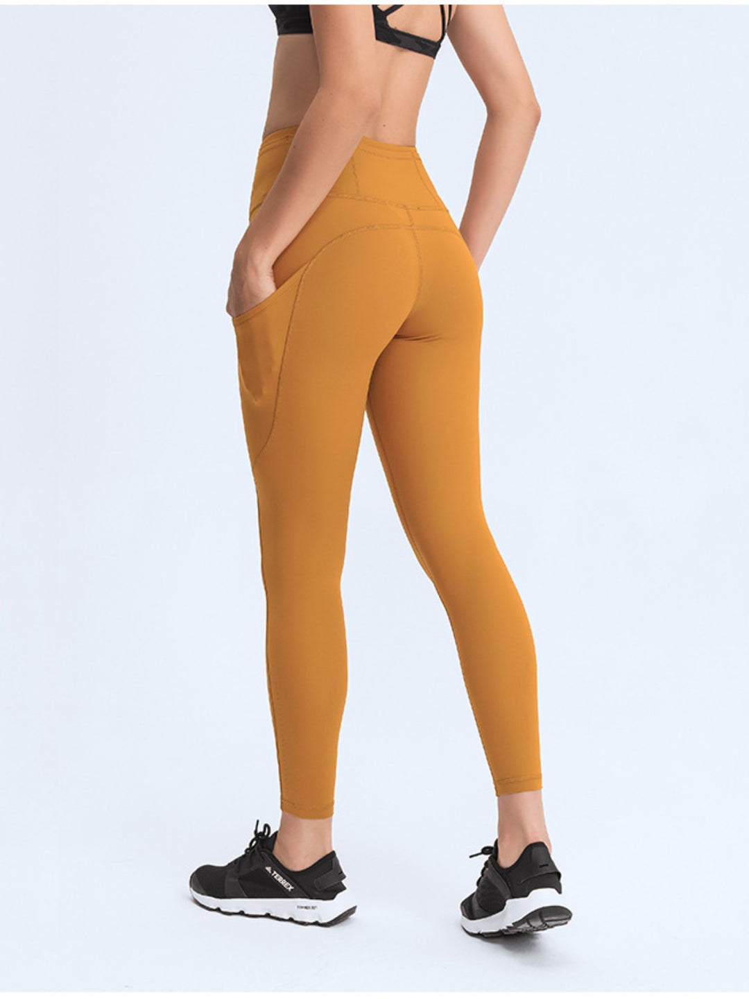 Women's High-Waisted Pocket Leggings