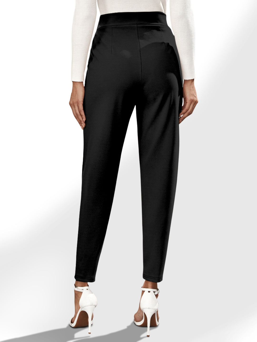 Women's Classic High-Rise Pocketed Pants