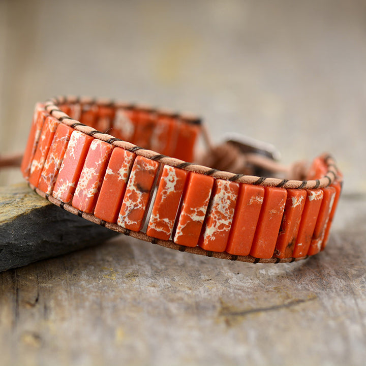 Women's Bracelet with Natural Stones