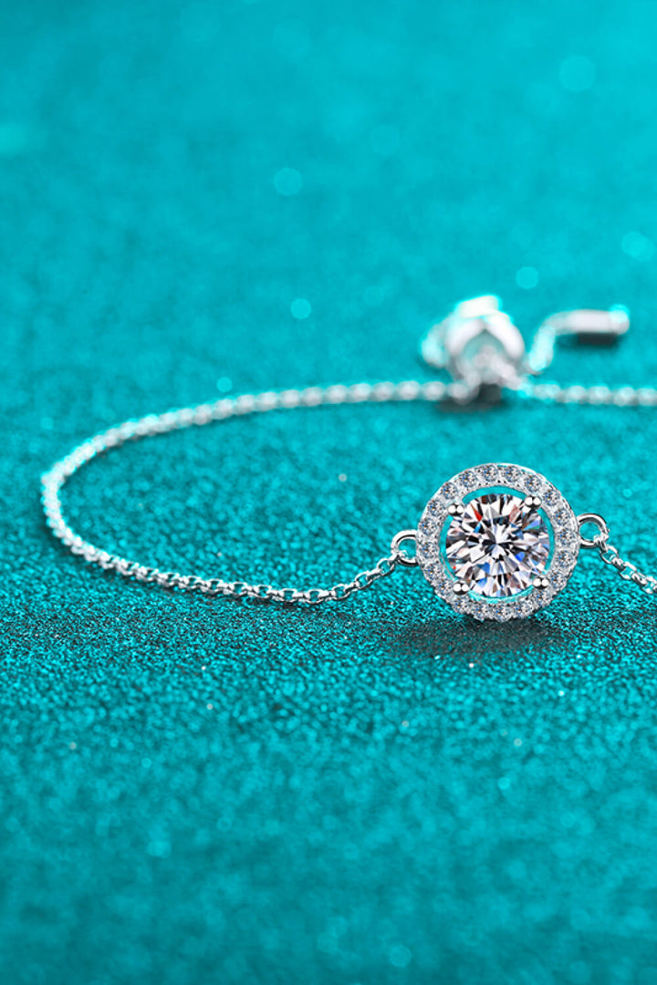 Women's Sparkling Moissanite Bracelet