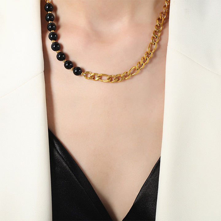 Women's Chunky Bead Detail Necklace