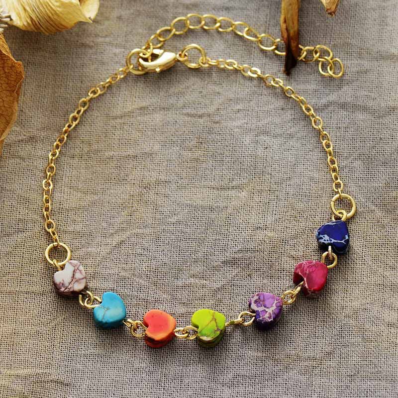 Women's Heartstone Bracelet