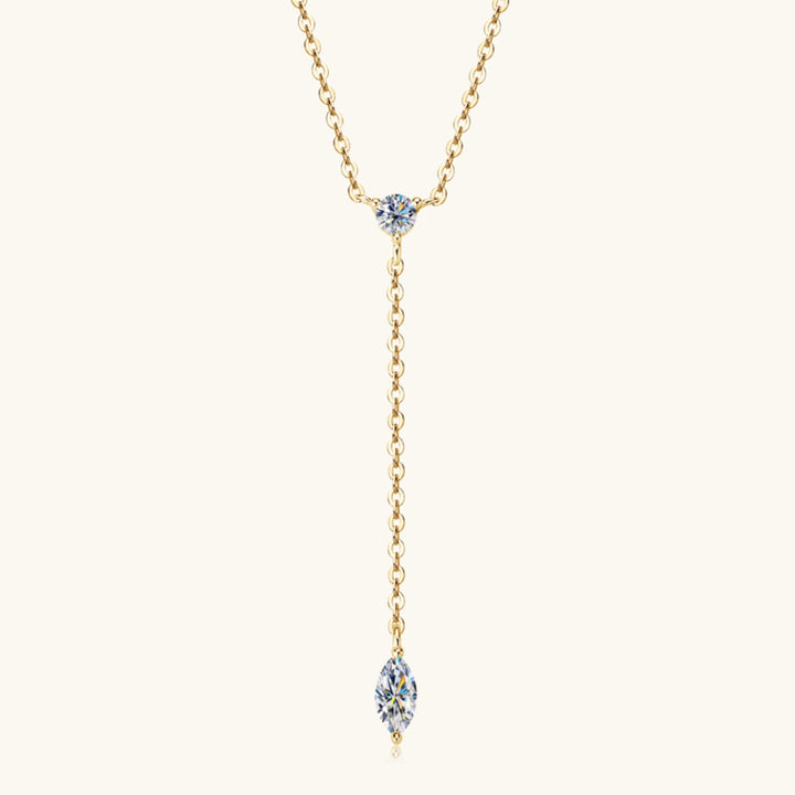 Women's Moissanite Sterling Silver Necklace