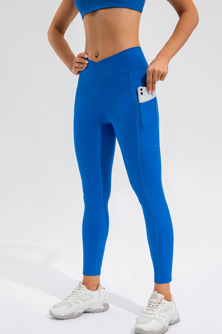 Women's High Waist Pocketed Active Leggings