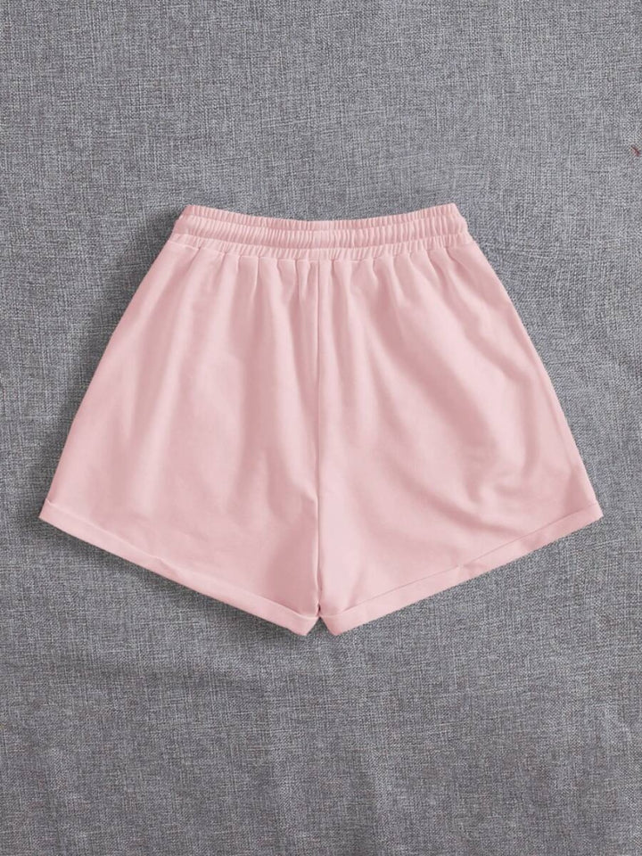 Women's Comfort Stretch Drawstring Shorts with Pockets