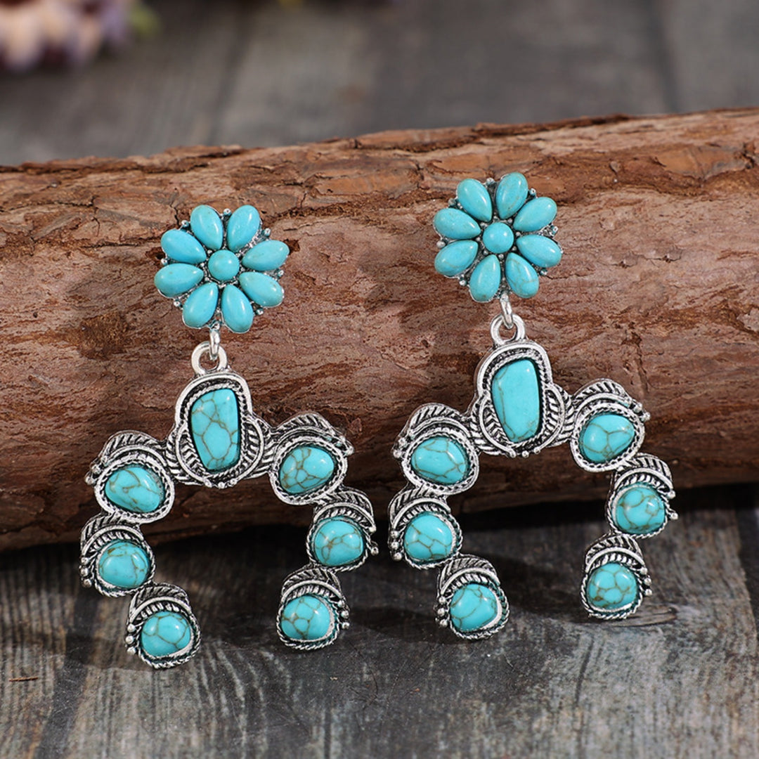 Women's Turquoise Drop Earrings