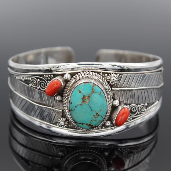 Women's Turquoise Open Bracelet