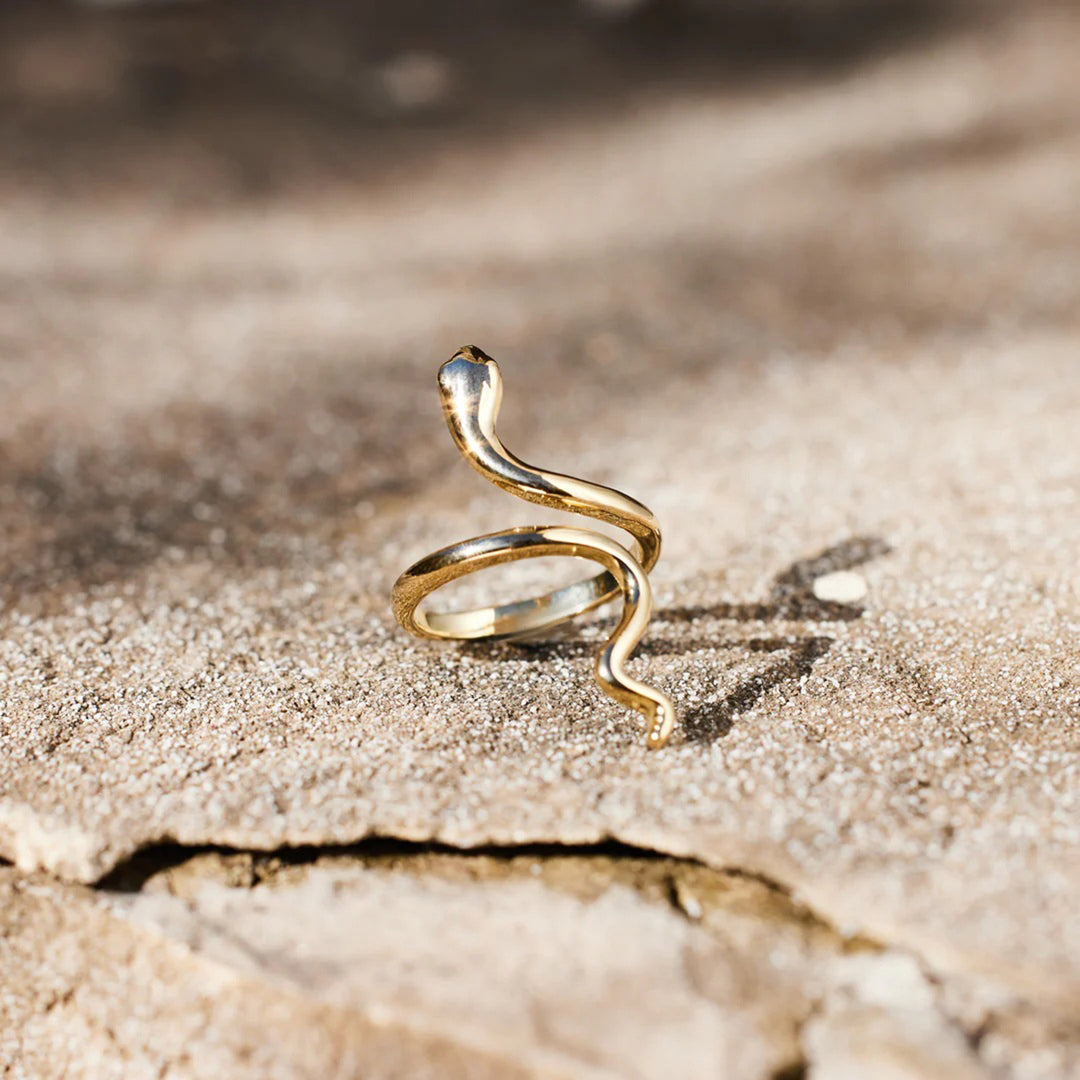 Women's Serpentine Bypass Rings