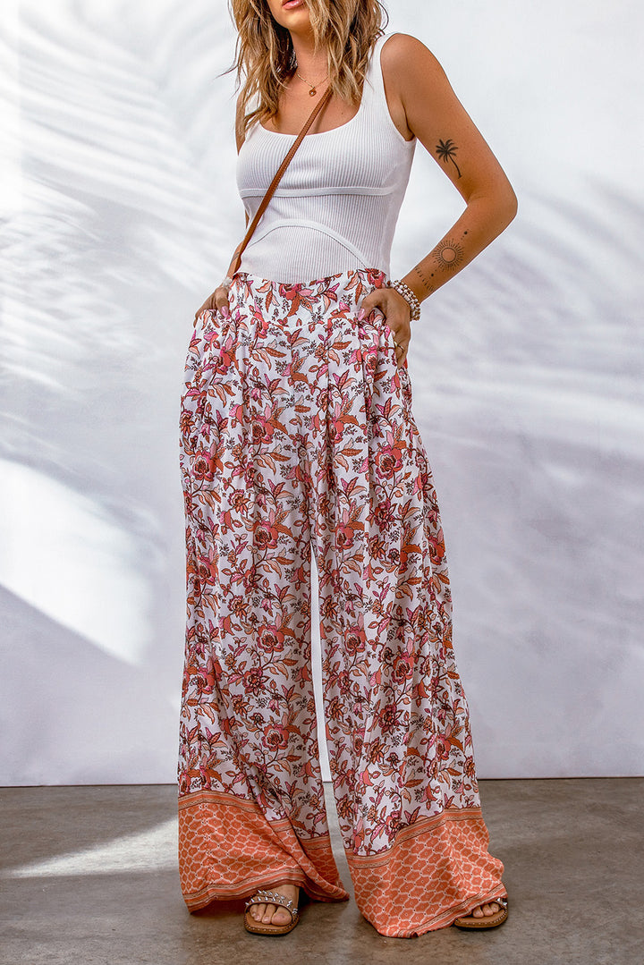 Women's Pleated Bohemian Pants